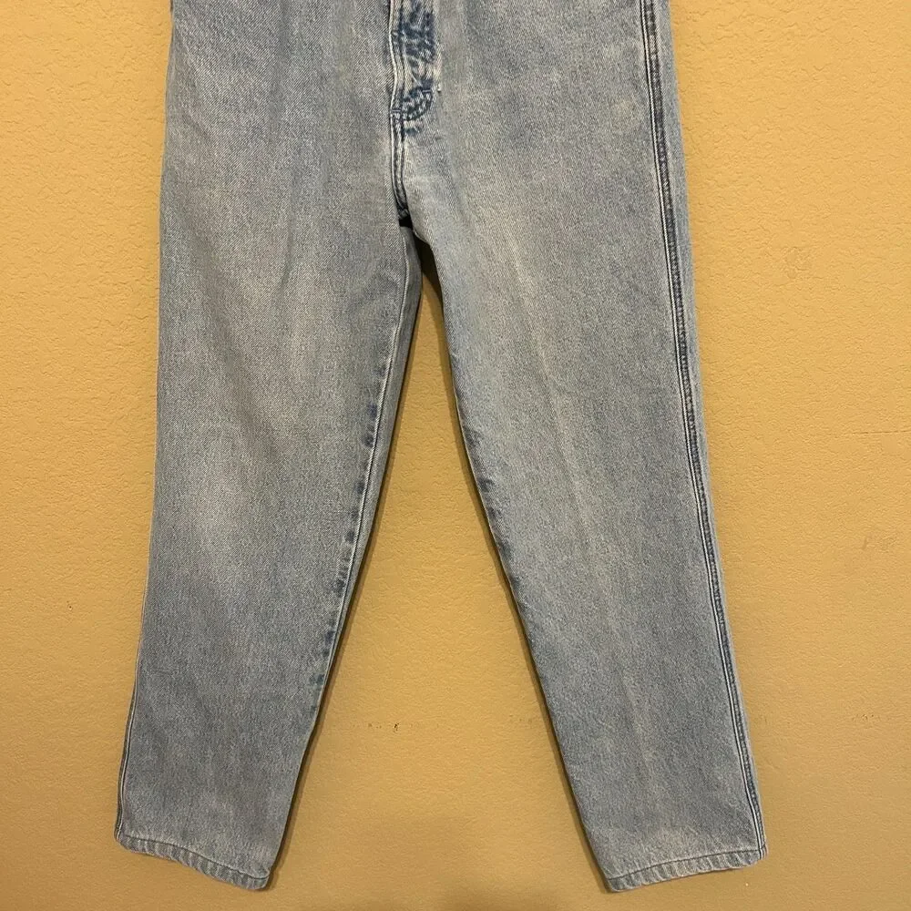 VTG Rocky Mountain High Waisted Western Bareback Blue Jeans Womens Size 29/9